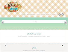 Tablet Screenshot of docedesign.com.br